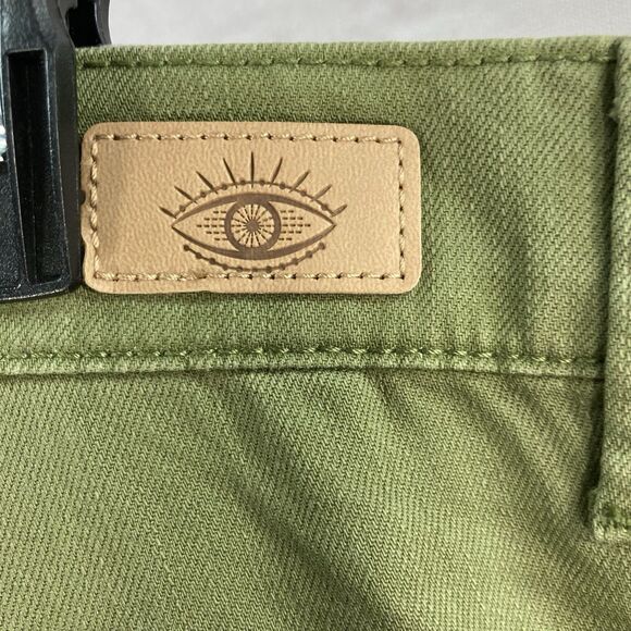 Sofia Jeans Women’s Olive Green Relaxed High Rise Wide Leg Cargo Pants SZ 16 - Picture 9 of 16